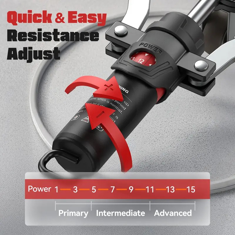 Auralis™ Hydraulic Chest Trainer | Adjustable Resistance for Chest Structure & Home Training